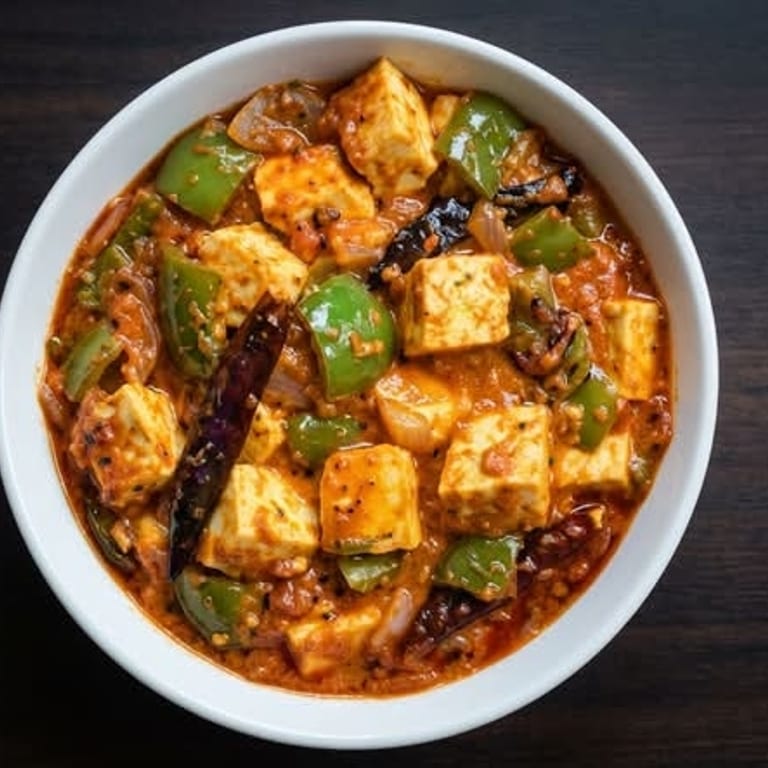 Delicious Kadai Paneer