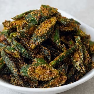 194. Crispy Bhindi Masala